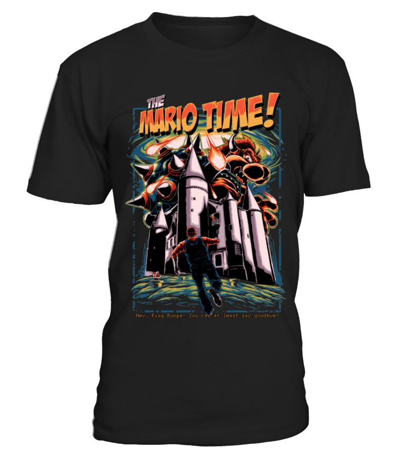 The Mario Time Tshirt T Shirts C-Gpgzx