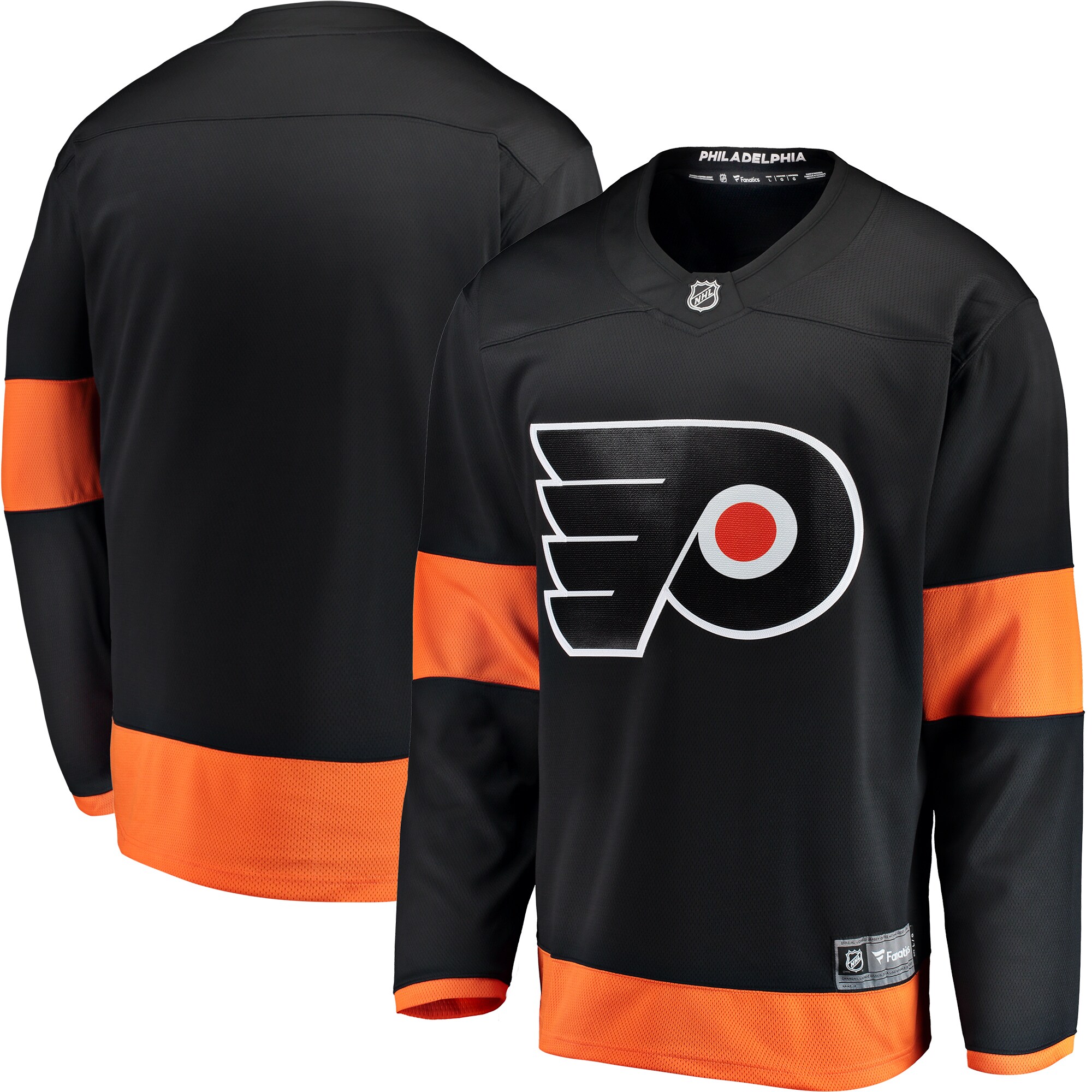 Philadelphia Flyers Branded Youth Alternate Breakaway Jersey – Black