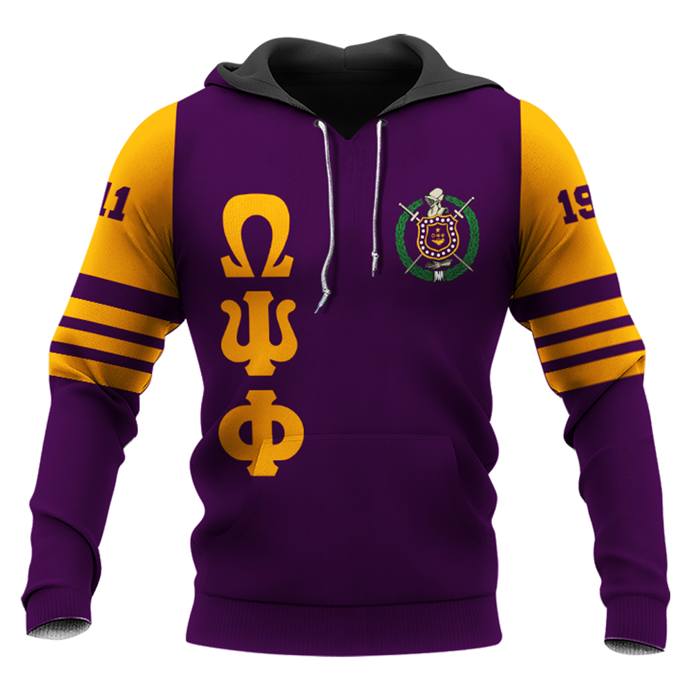 Omega Psi Phi Fraternity 1911 All Over Print
