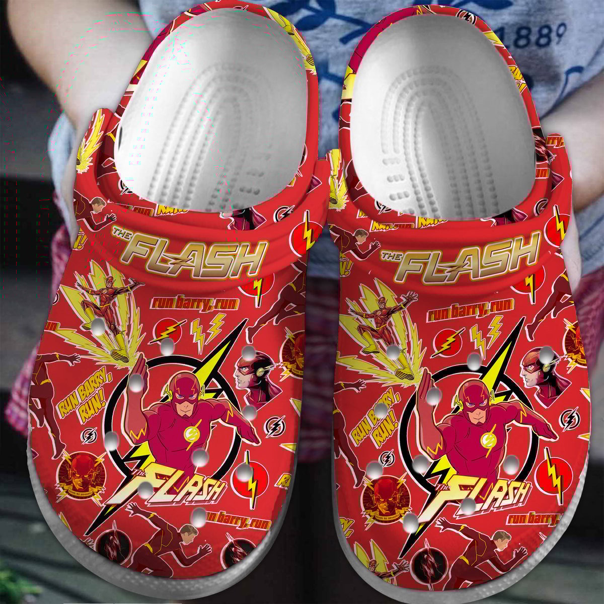 The Flash Movie Crocss Clogs For Men Women And Kid Tr1805771461-1