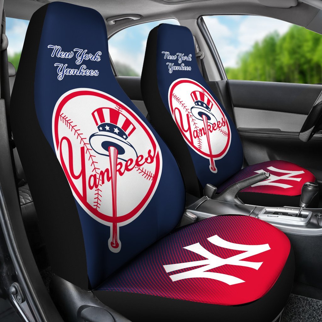 New Fashion Fantastic New York Yankees Car Seat Covers