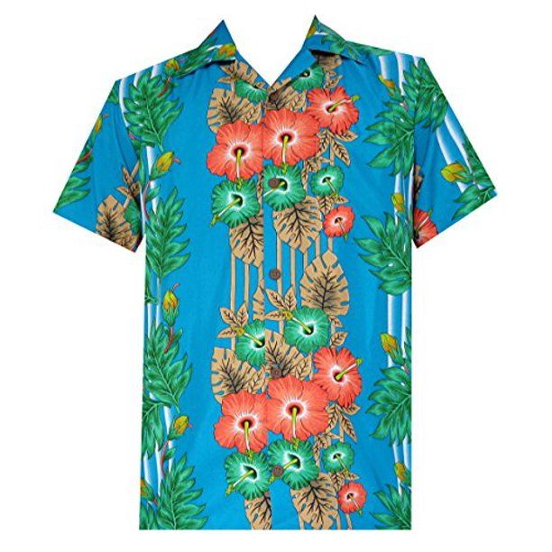 Floral Blue Nice Design Hawaii Shirt Ha67403