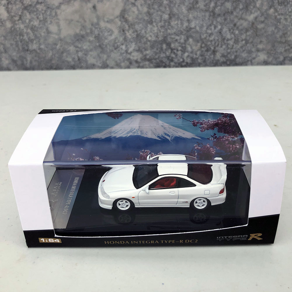 1/64 Scale Diecast Metal Car Model Toys HONDA INTEGRA TYPE-R DC2 Classic Famous Car Model Toy For Children,Collection,Decoration alx