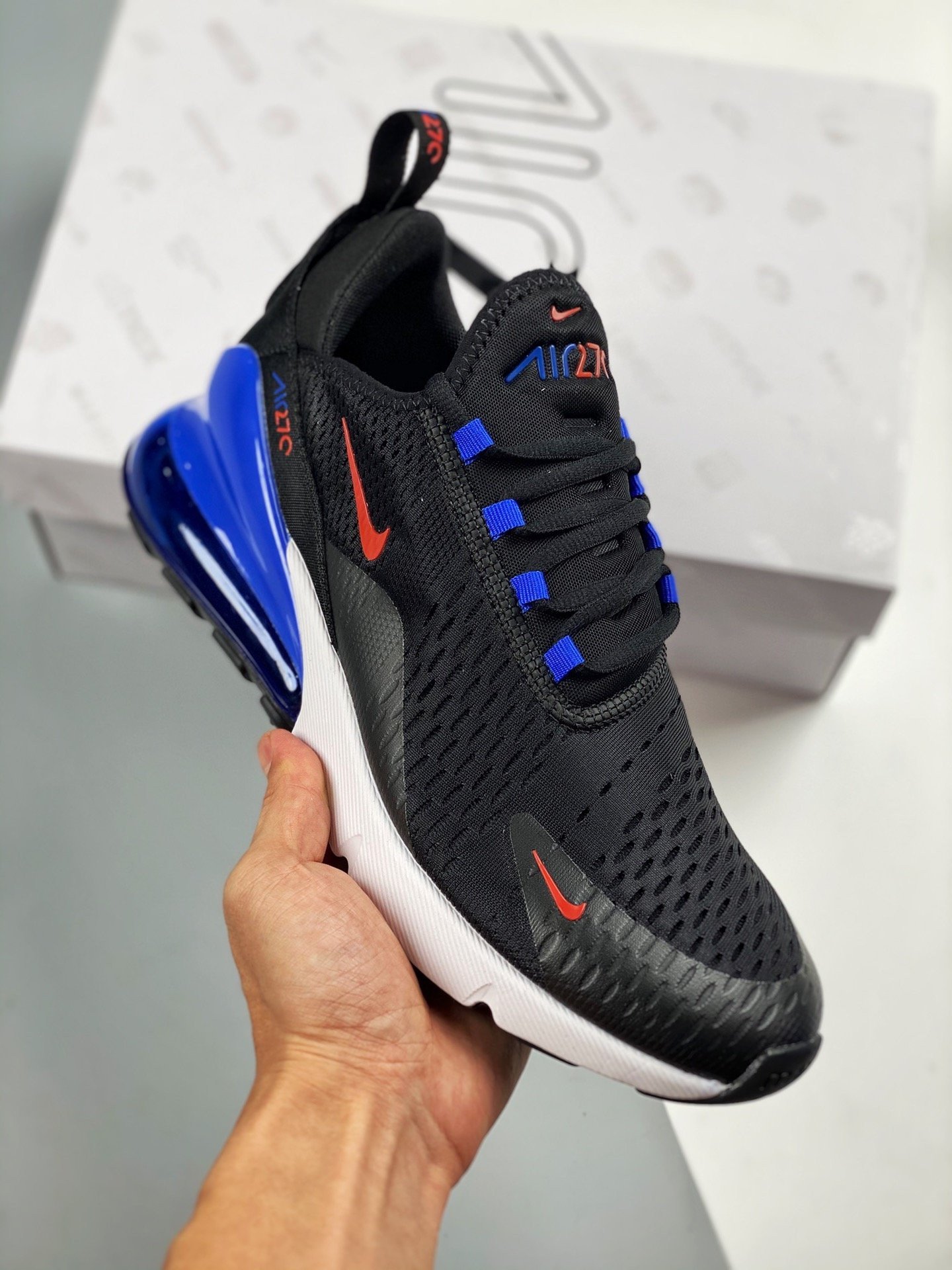 Nike Air Max 270 Black Blue DC0957-001 5339835