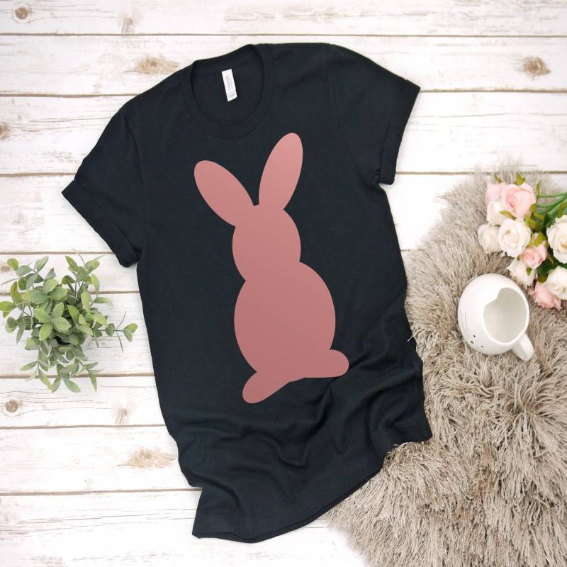 Crushtee Easter Bunny Shirt,Rabbit Shirt,Kid’s Easter Shirt,Cute Easter Shirt,Easter Day Shirt for Woman, Easter Bunny Shirt Long Sleeve Hoodie