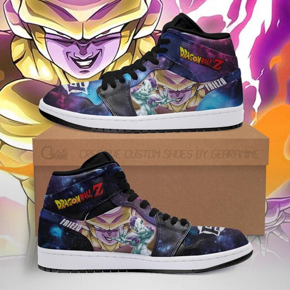 Frieza Galaxy Dragon Ball Z Anime Fan Pt04 Air Jordan Shoes Sport Sneakers