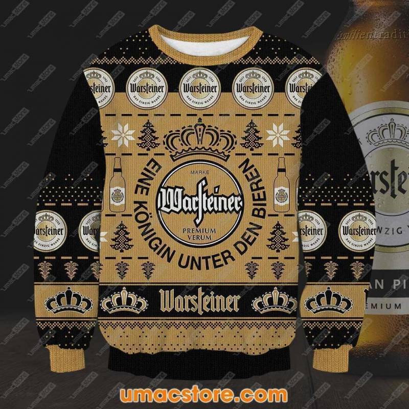 Warsteiner V2 3D Print Ugly Christmas Sweatshirt