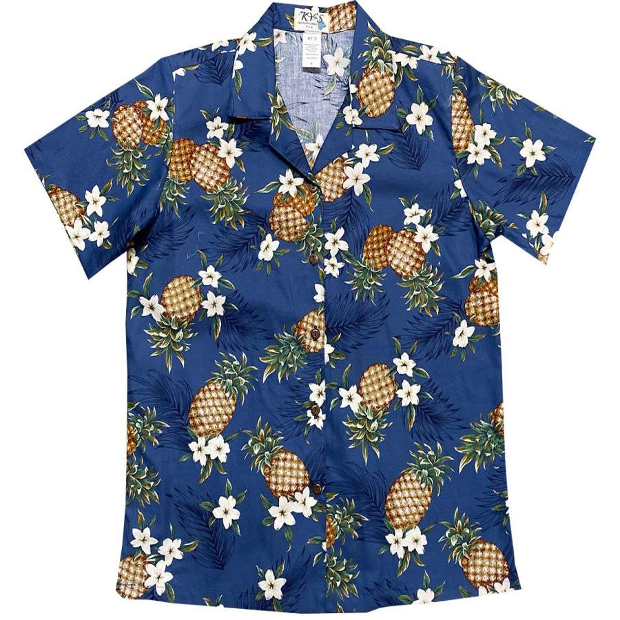 Pineapple Pack Navy Hawaii Shirt Ha4333