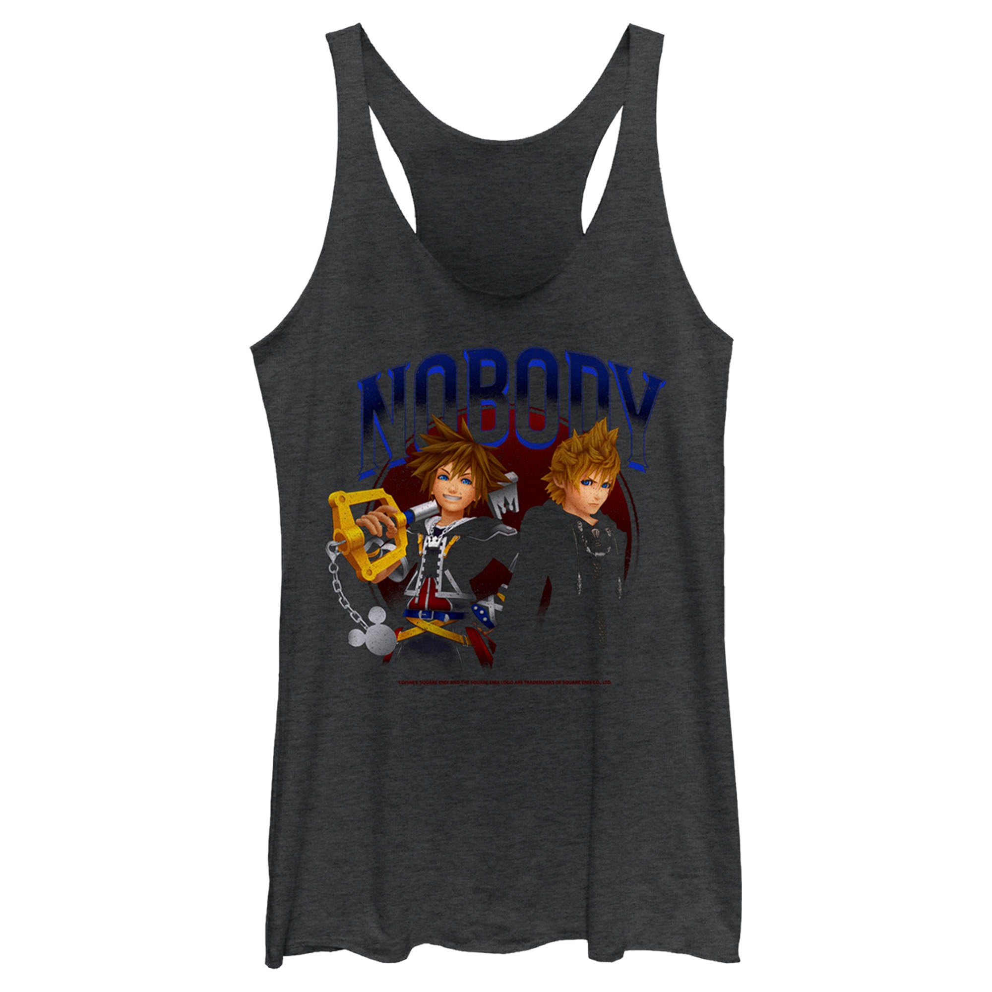 Women’S Kingdom Hearts 2 Keyblade Masters Racerback Tank Top