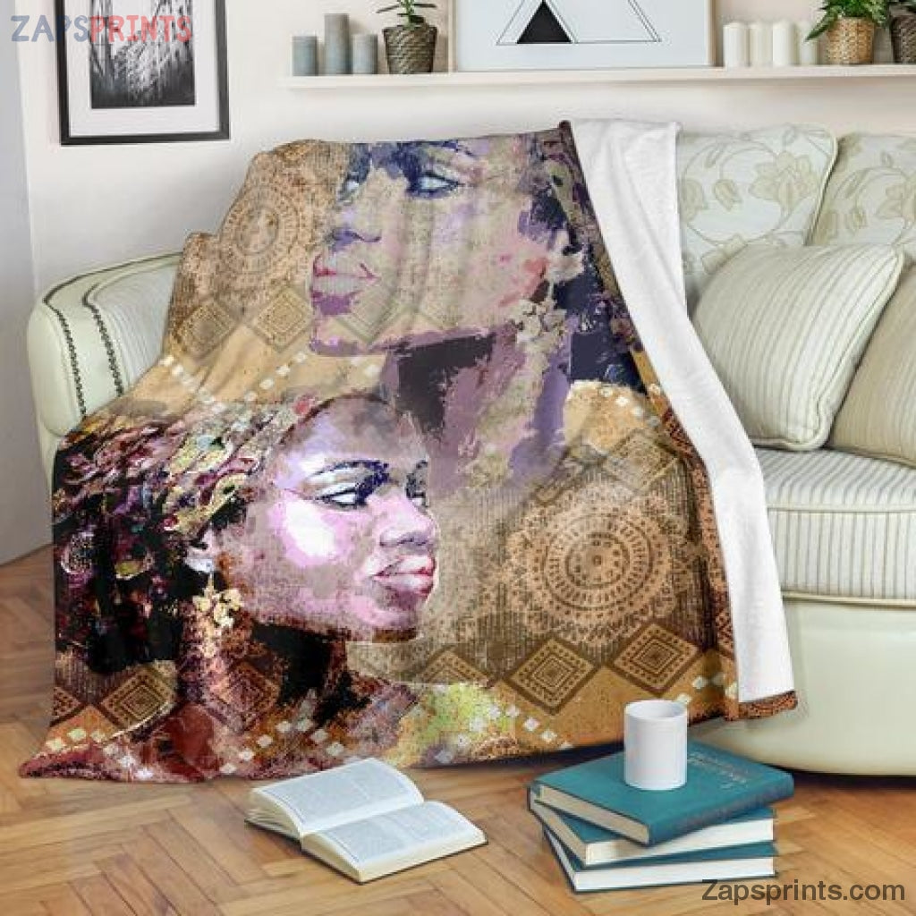 The Beauty Of African Culture – African Culture Cc Blanket – African Culture And Traditions Fleece Blanket