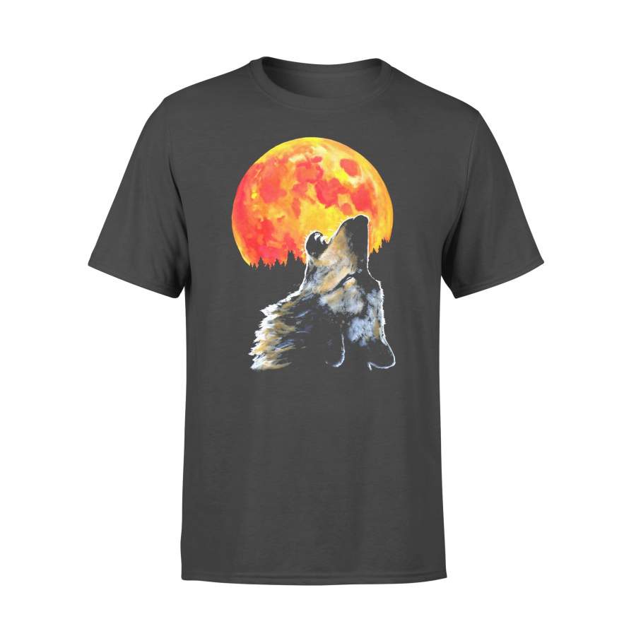 Blood Moon Wolf Shirt