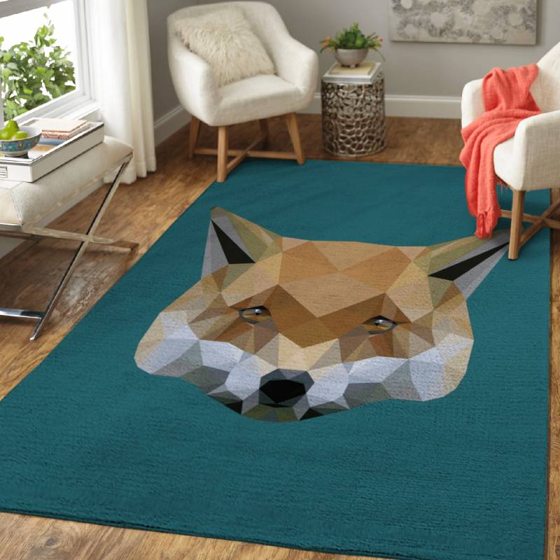 Poly fox – Animals Area Rug Carpet