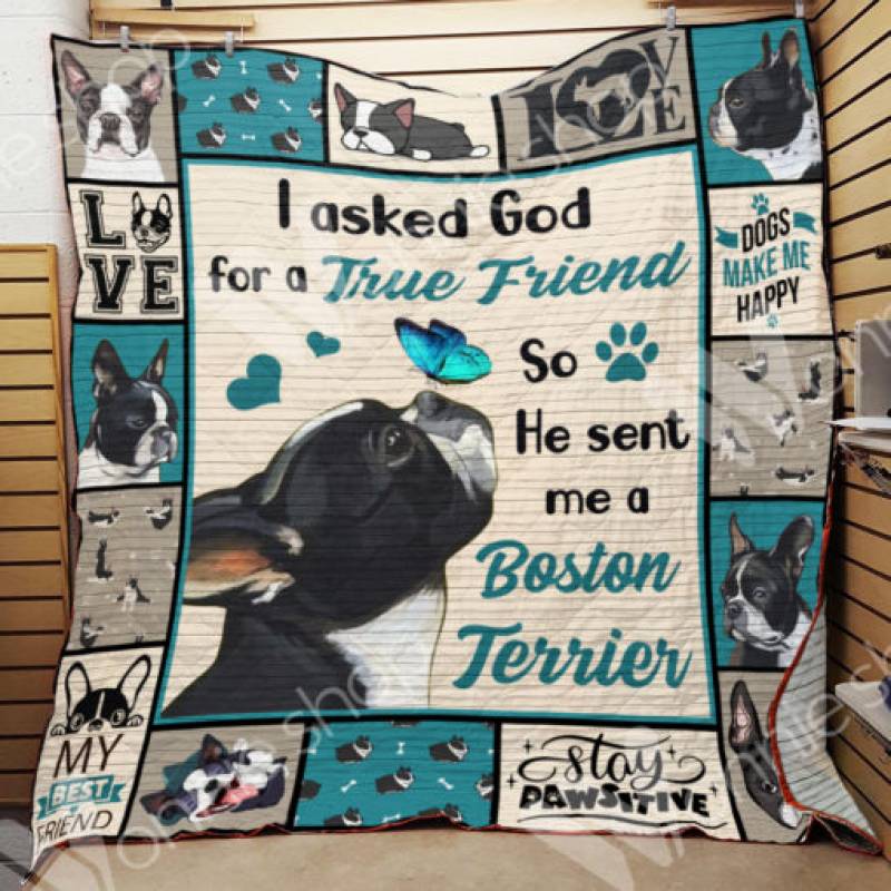 Boston Terrier Dog Blanket DCB0902 90O35