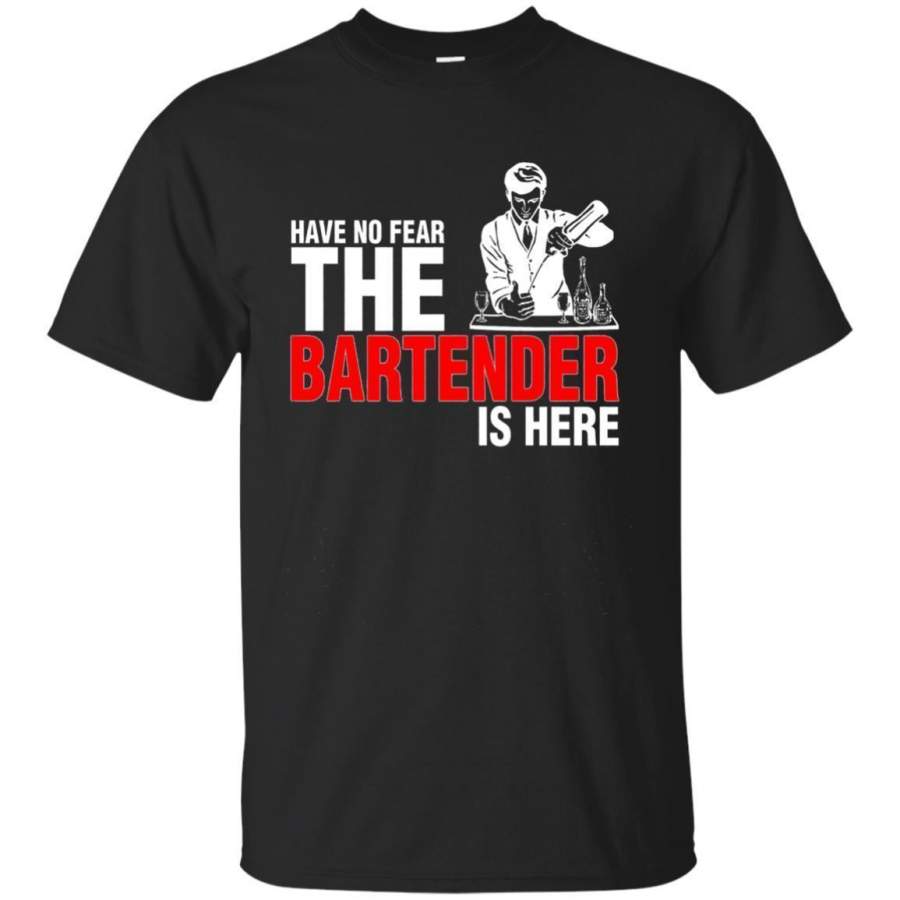 AGR Have No Fear The Bartender Is Here Tshirt