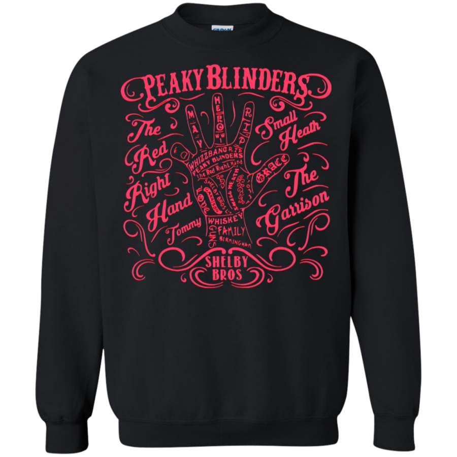 AGR Peaky Blinders The Red Right Hand Tommy Shelby Bros Sweatshirt