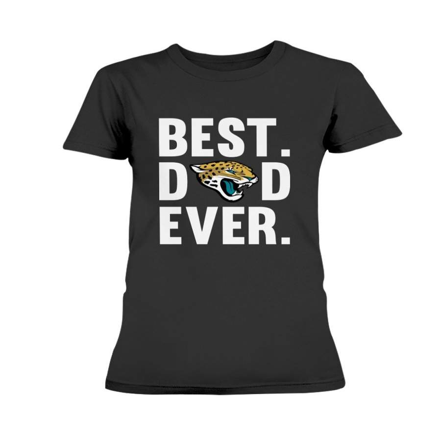 Best Dad Ever Jacksonville Jaguars shirt Father Day Cotton t shirt