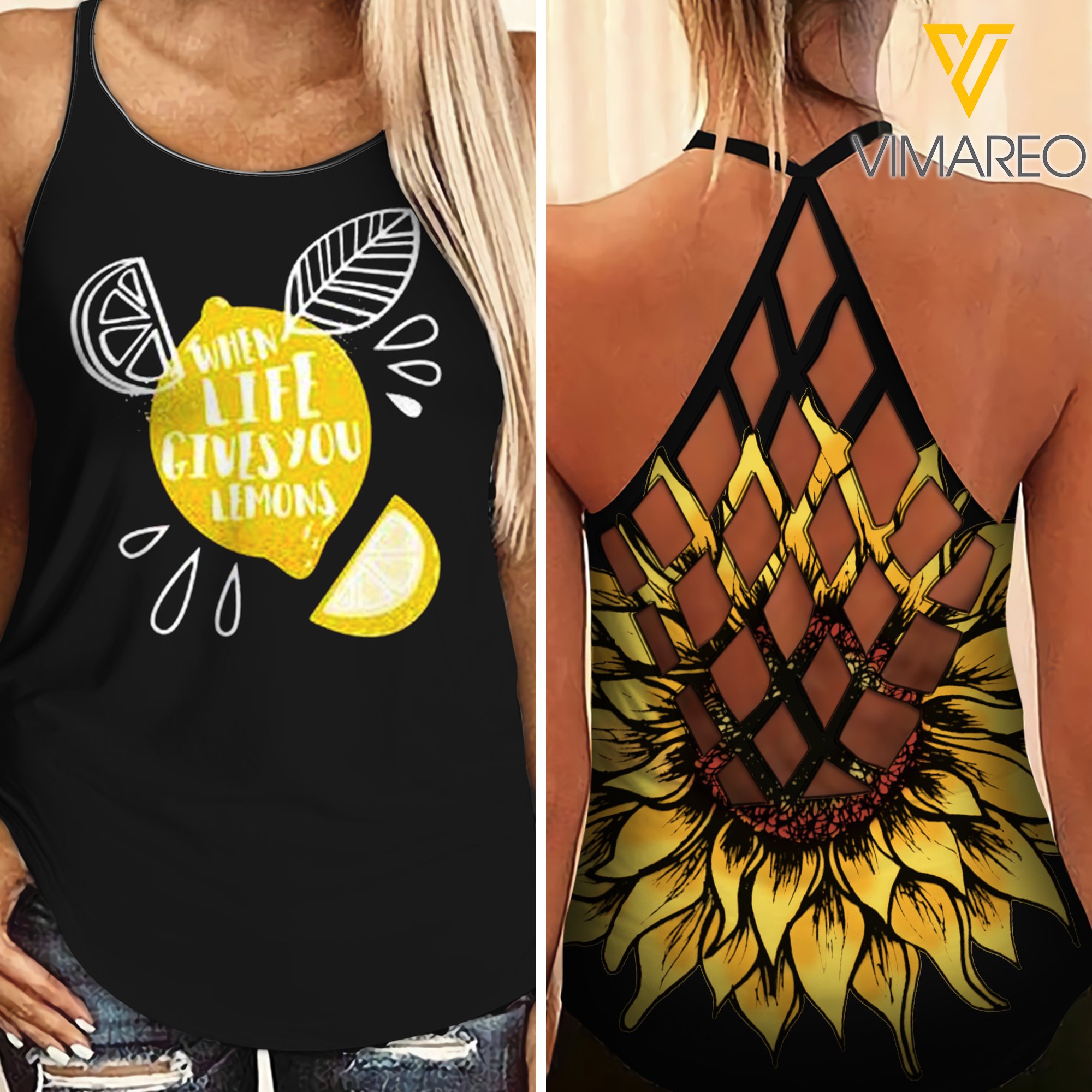 Tequila Bestie Criss-Cross Open Back Camisole Tank Top