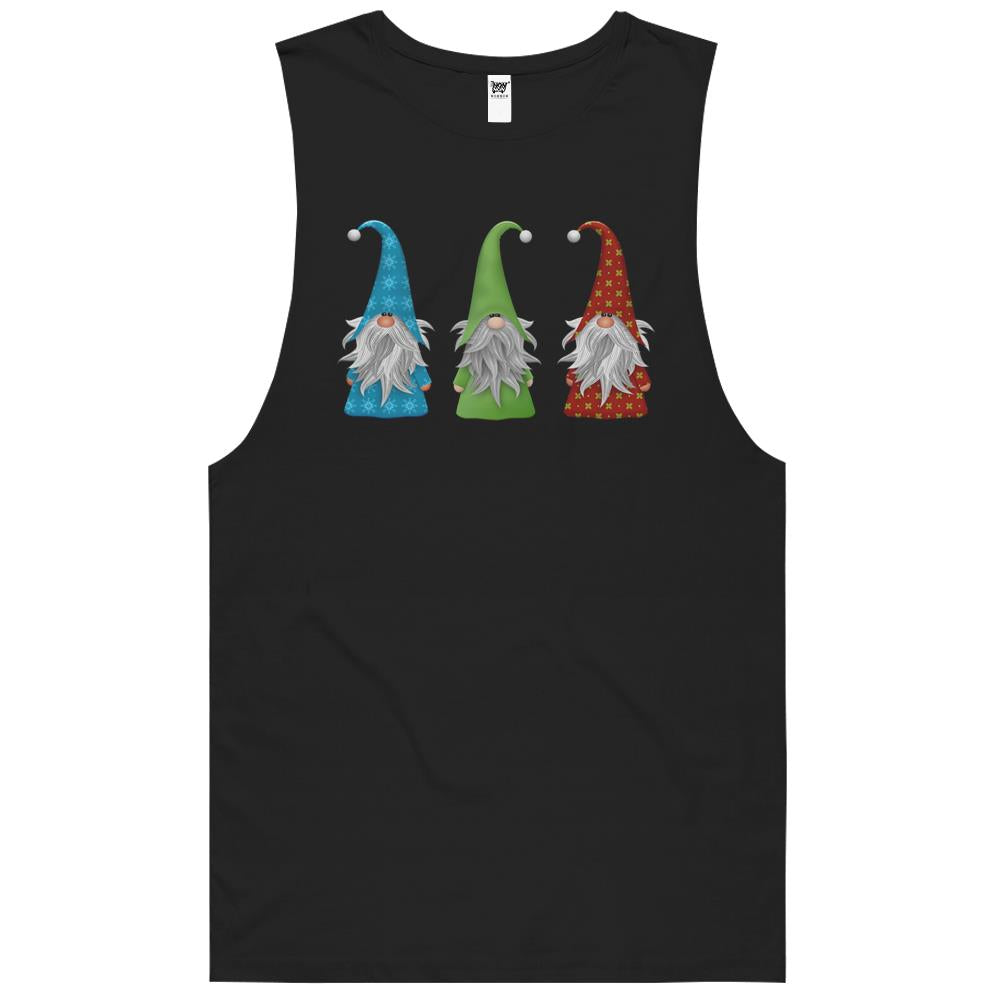 Three Gnomes Holding Heart Leopard Happy Valentine’S Day Tee (1) Tank Top