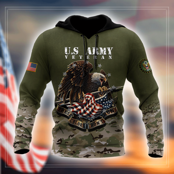 Us Veteran 3D All Over Printed Hoodie Am25052102