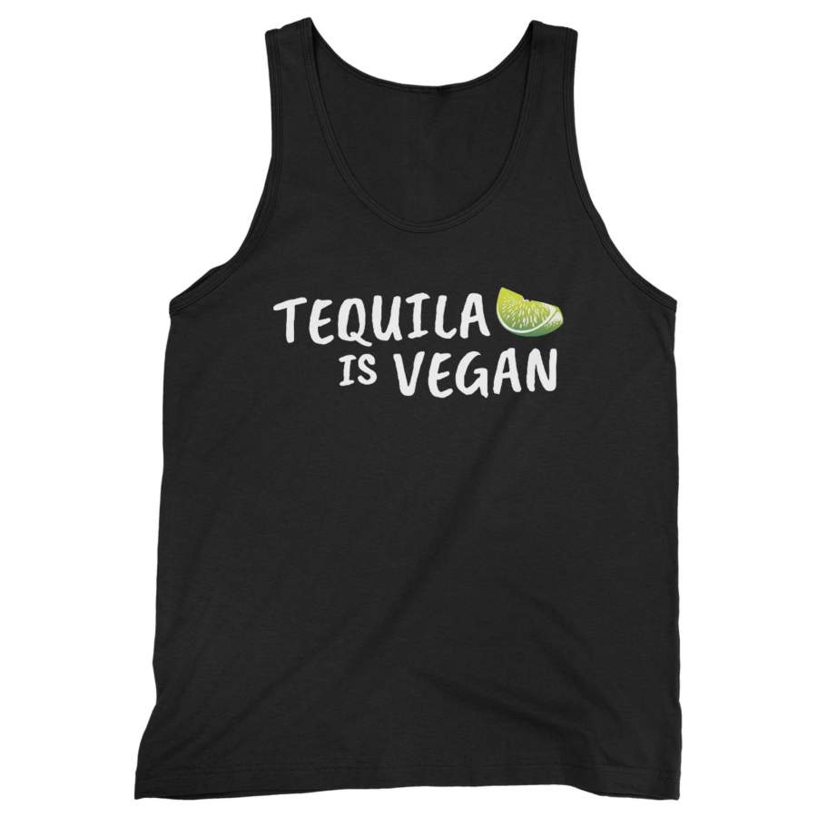 Tequila Is Vegan Man’s Tank Top