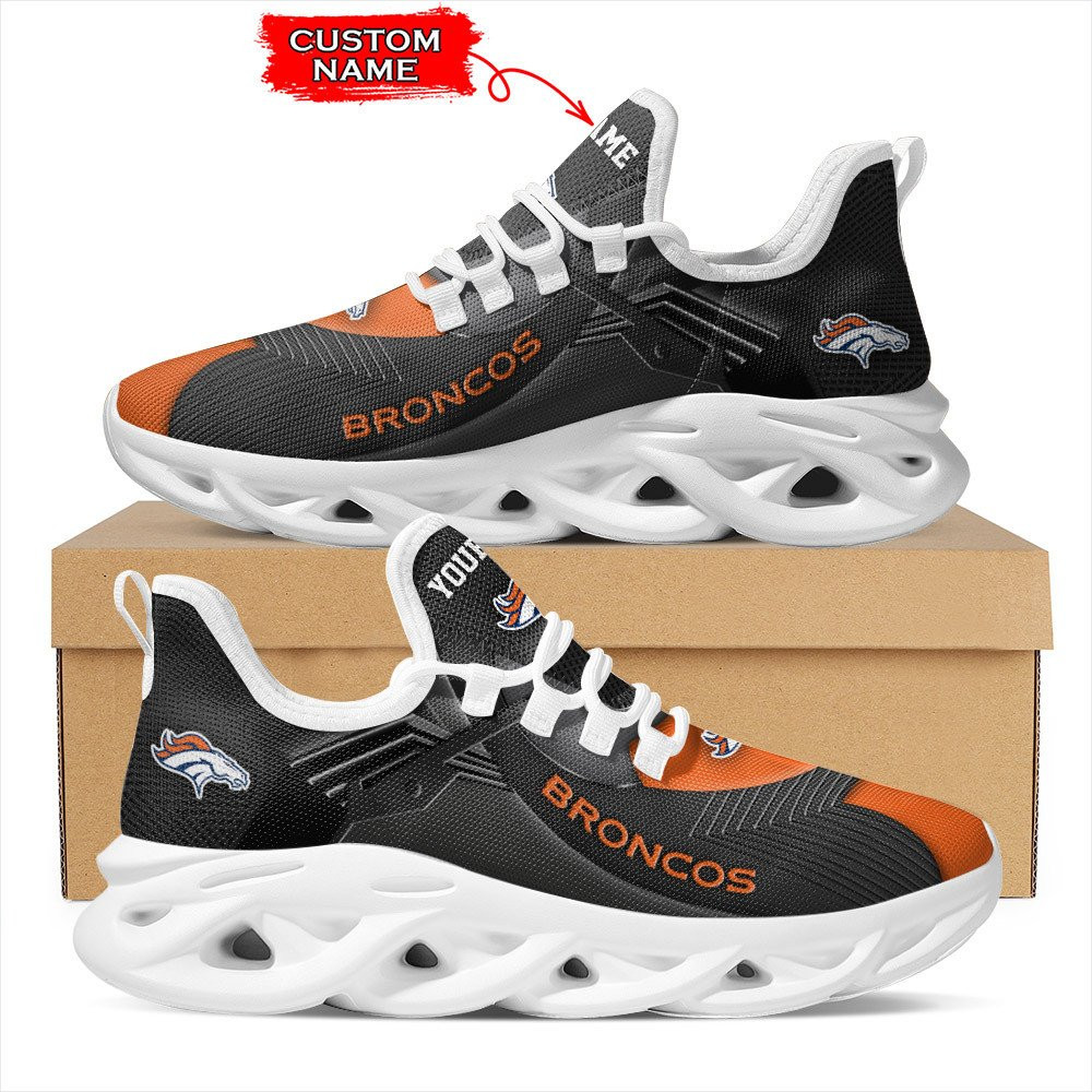 Denver Broncos Personalized Yezy Running Sneakers 308