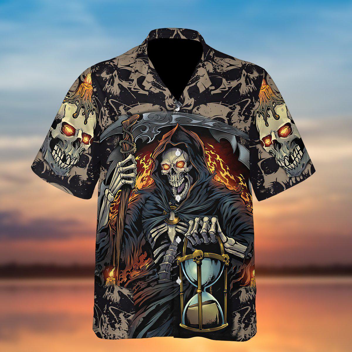 The Death Of Time Hawaii Shirt For Men Women Ha38279