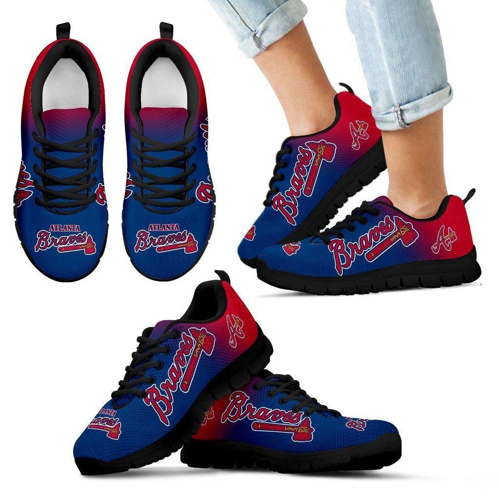 Atlanta Braves Sneakers Special Unofficial Sneaker Running Shoes For Men Women