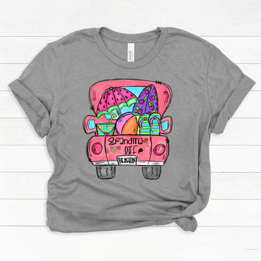 PERSONALIZED GRANDMA LIFE SUMMER SHIRT