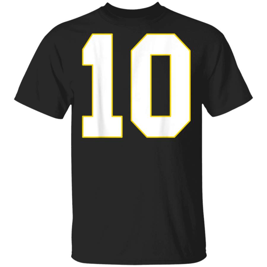 Number 10 Tshirt  Kansas City Football TShirt