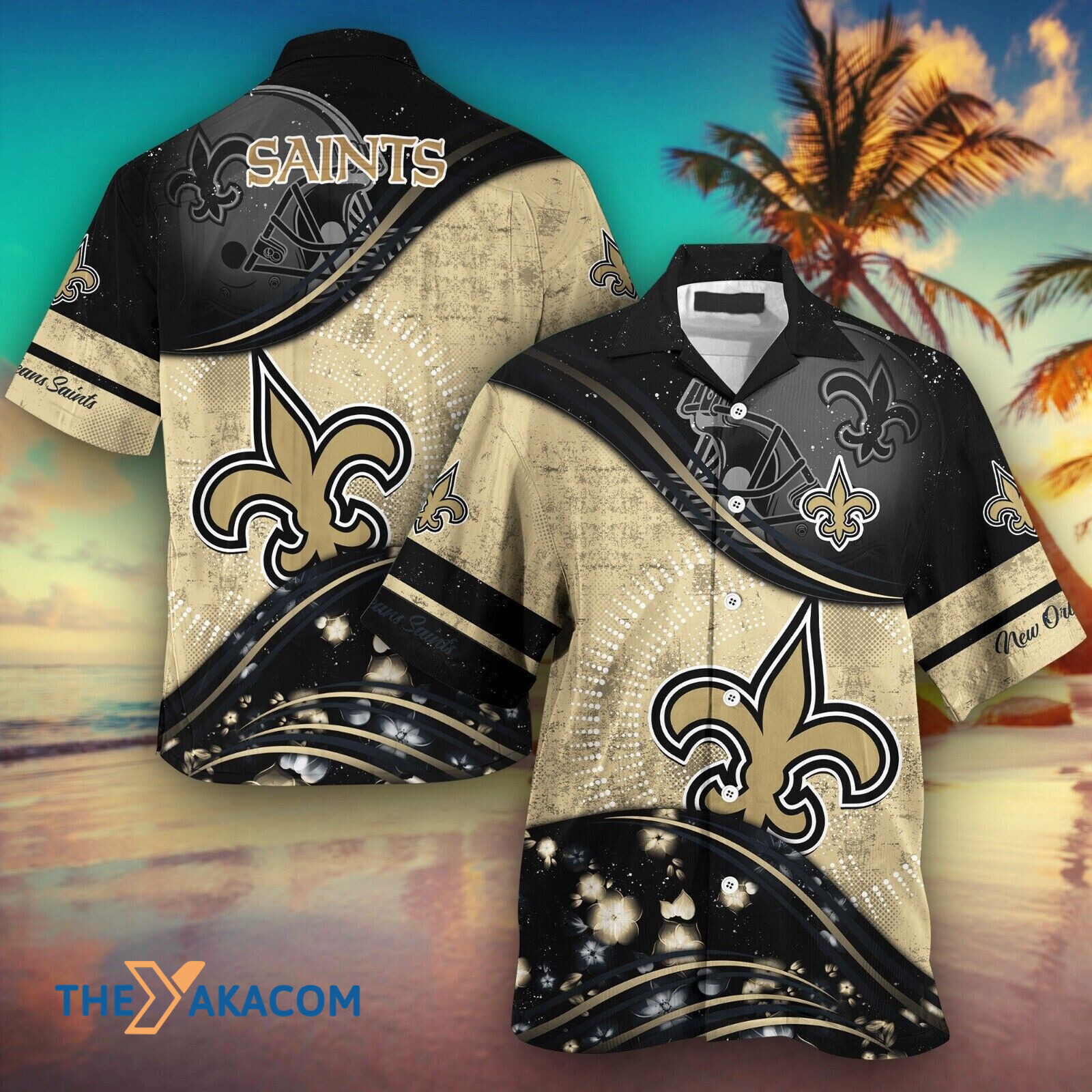 New Orleans Saints Rugby Cap Great Nfl Gift For Fan Short Sleeve Hawaii Shirt Ha22787