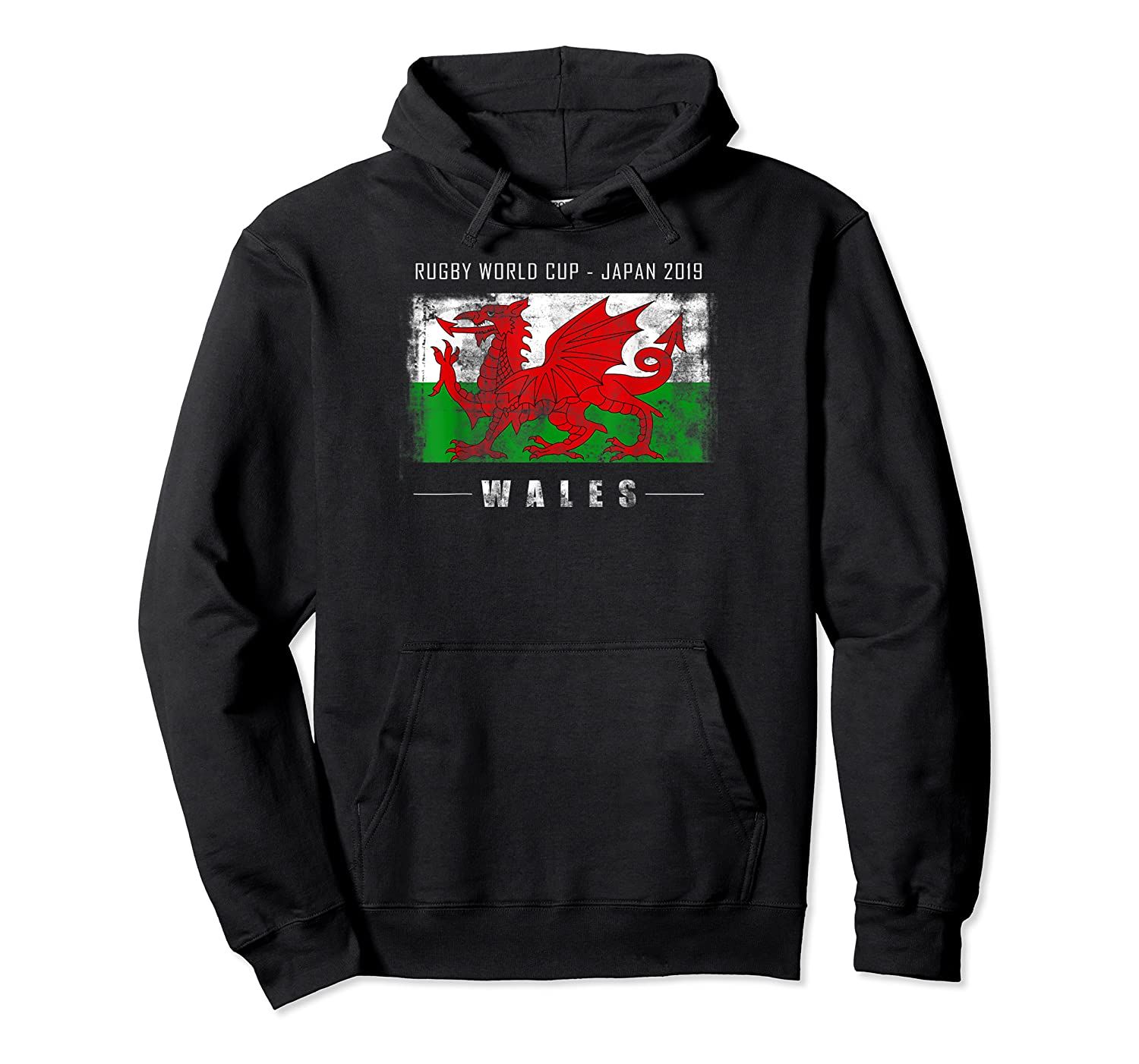 World Rugby Wales Team Player & Flag 2019 Fan Gift Pullover Hoodie, T-Shirt, Sweatshirt