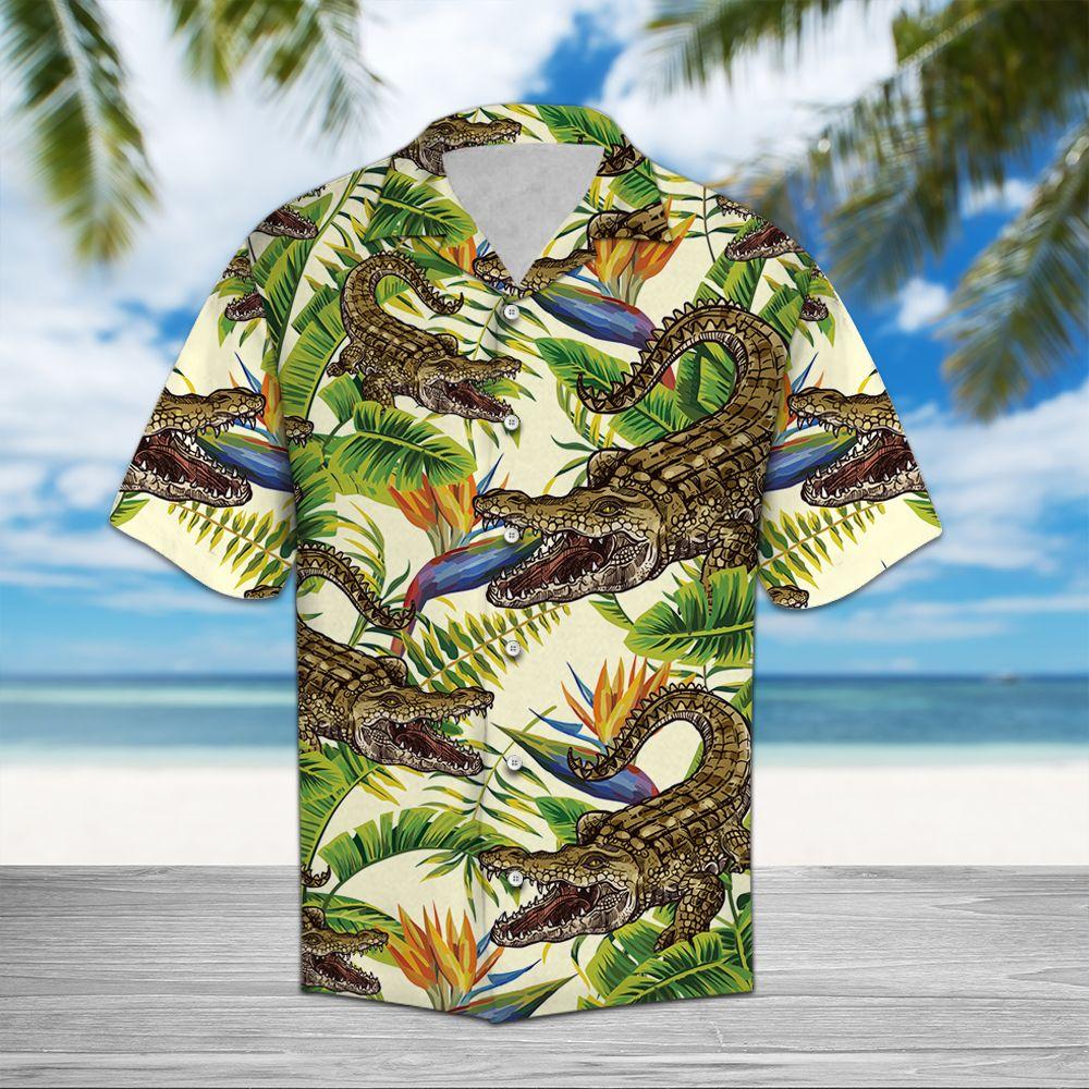 Crocodile Banana Palm Hawaii Shirt For Hawaii Aloha Ha63706