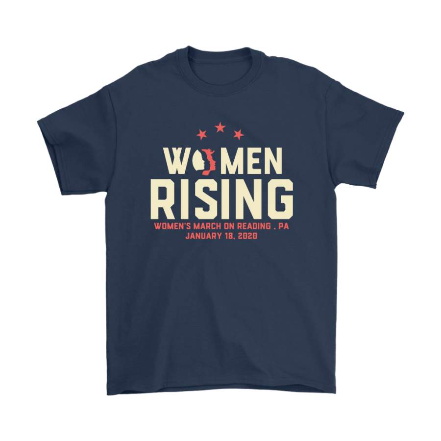 Women Rising Women's March On Reading Pa January 18 Shirts - ReadingLLC