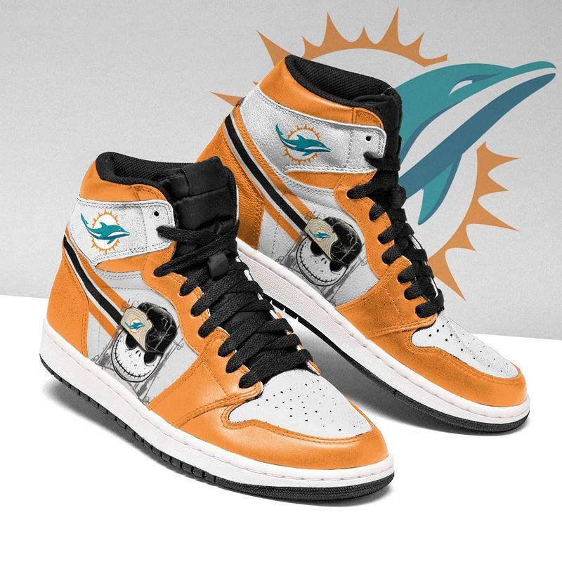 Miami Dolphins 6 Unisex Air Jordan Custom Sneaker