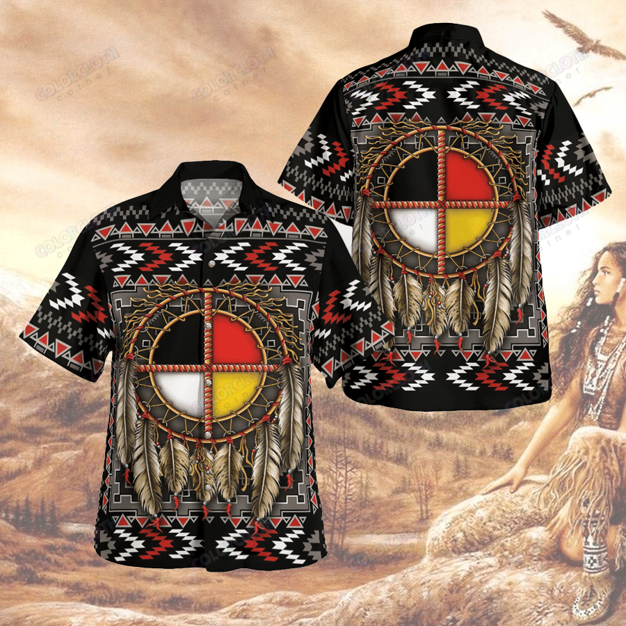 Native Feather Hawaii Shirt Ha105667