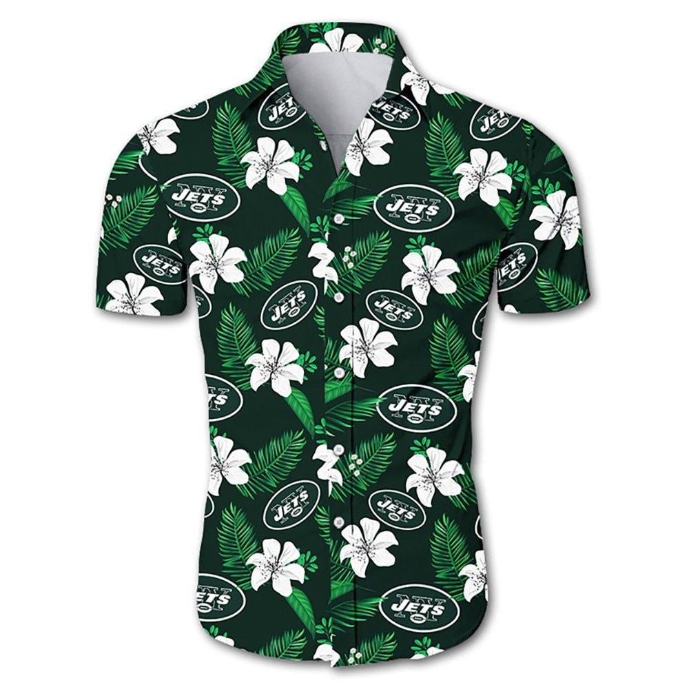 New York Jets Hawaii Shirt Short Sleeve For Summer Ha53608