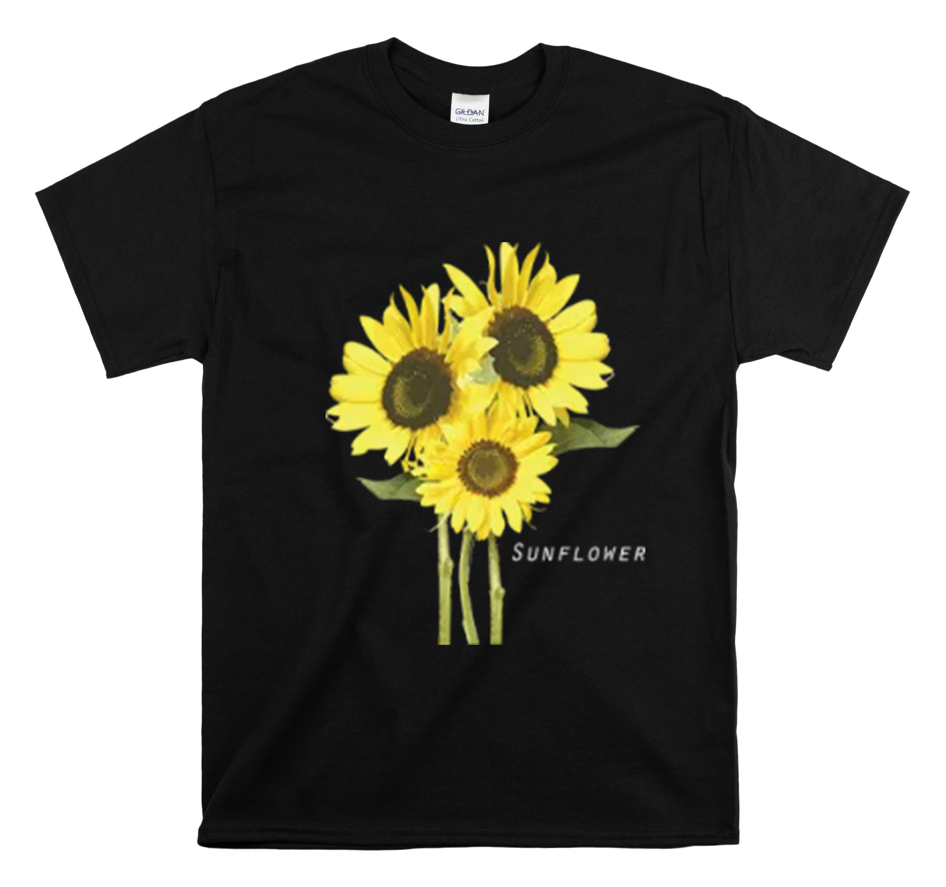 Shirt Hilarious Sunflower Botanical Nature Lover Floral Garden-Inspired Plant T-Shirt Unisex Heavy Cotton Tee