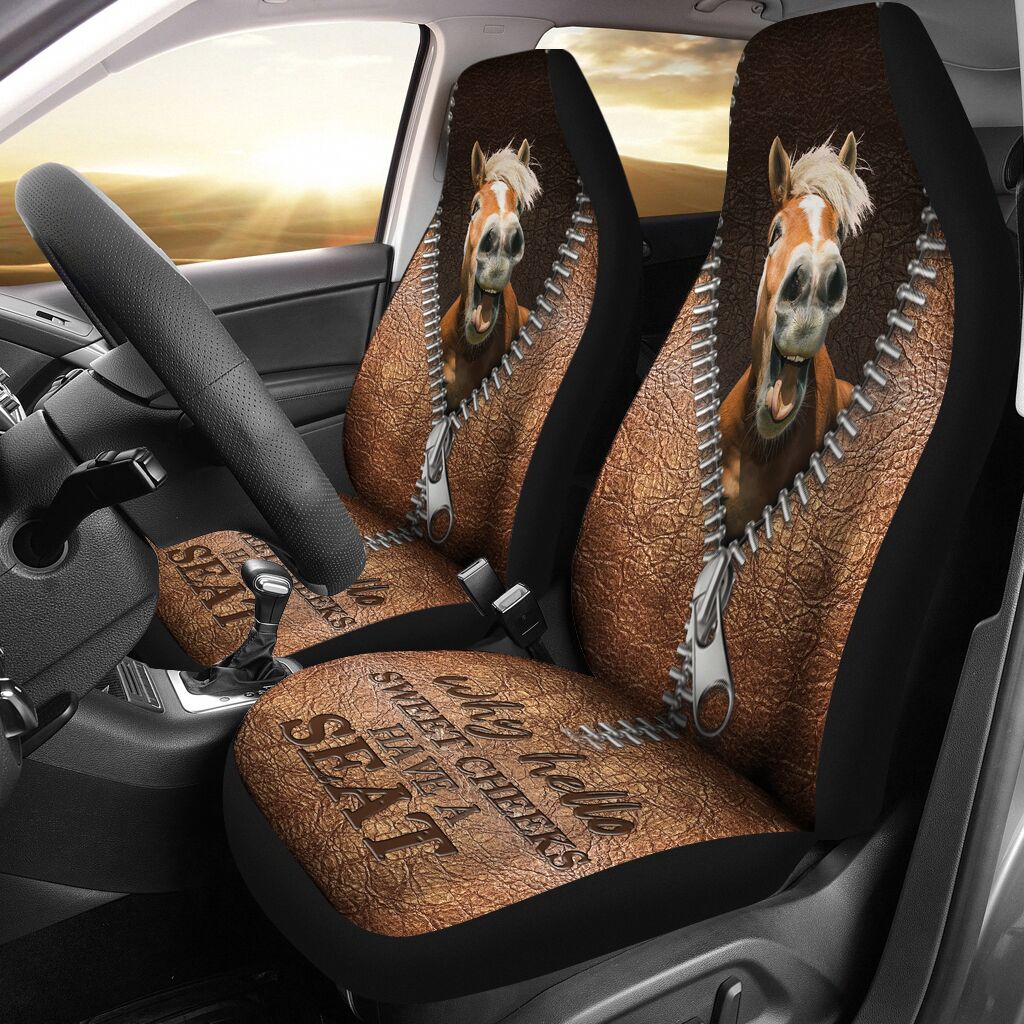 Sweet Cheeks Have A Seat Horse Seat Covers 0622