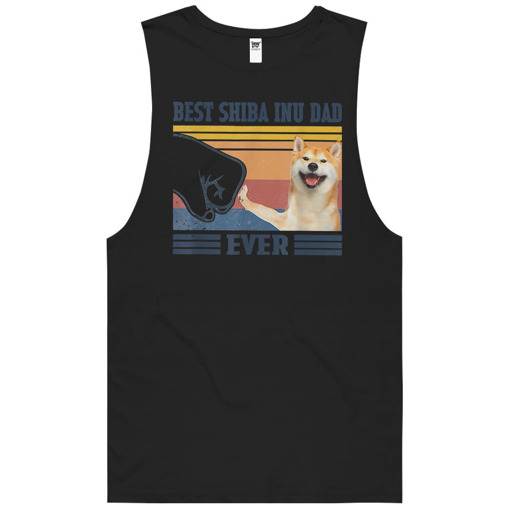 Best Shiba Inu Dad Ever Father’S Day Christmas T-Shirt Tank Top