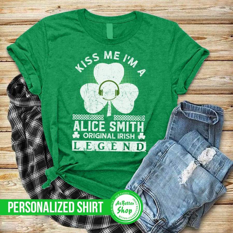 Personalized Love St. Patrick’s Day 911 Dispatcher Your Name T-Shirts/Hoodies/Sweatshirt