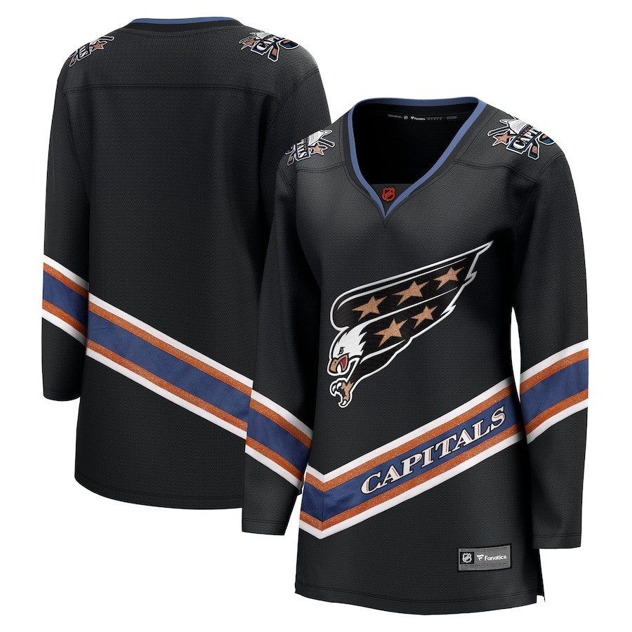 Washington Capitals Special Edition 2.0 Breakaway Women Jersey – Black