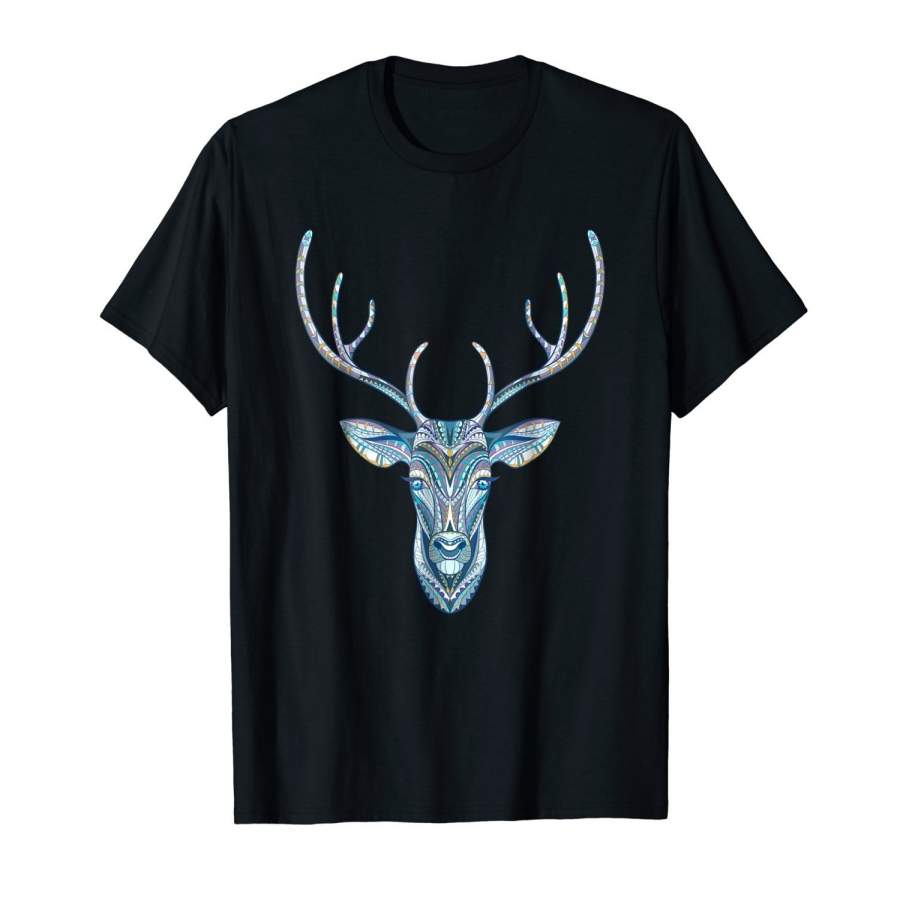 Cute Unique & Trendy Boho Deer T-Shirt & Gift Men Fashion Cotton T-Shirts