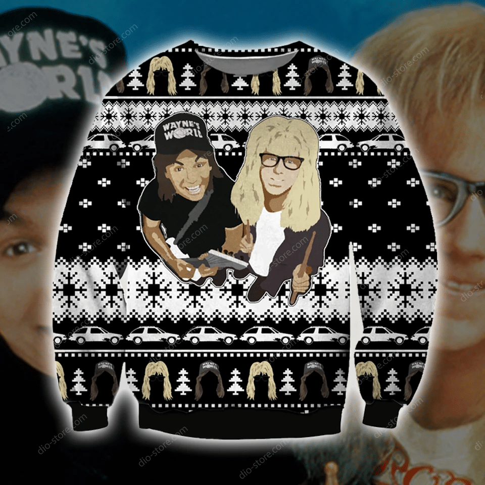 Wayne’S World Ugly Sweater