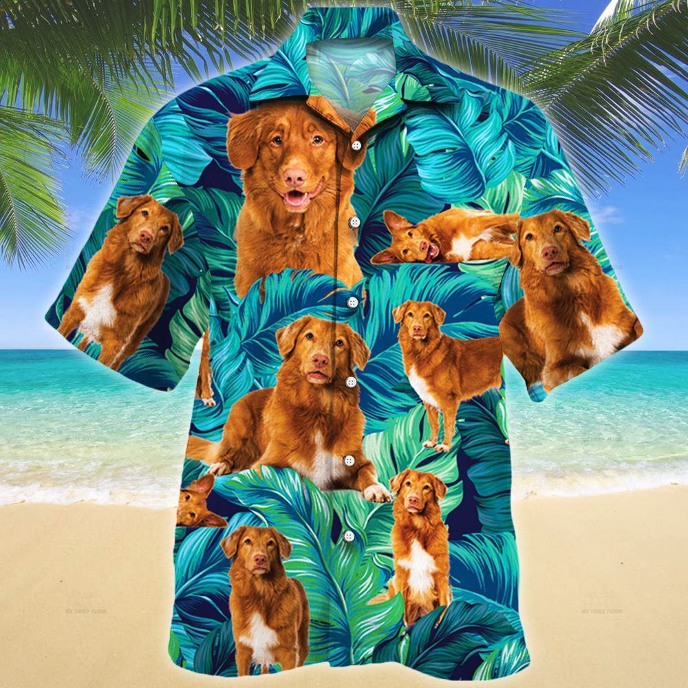 Nova Scotia Duck Tolling Retriever Dog Lovers Hawaiian Shirt Ha77775