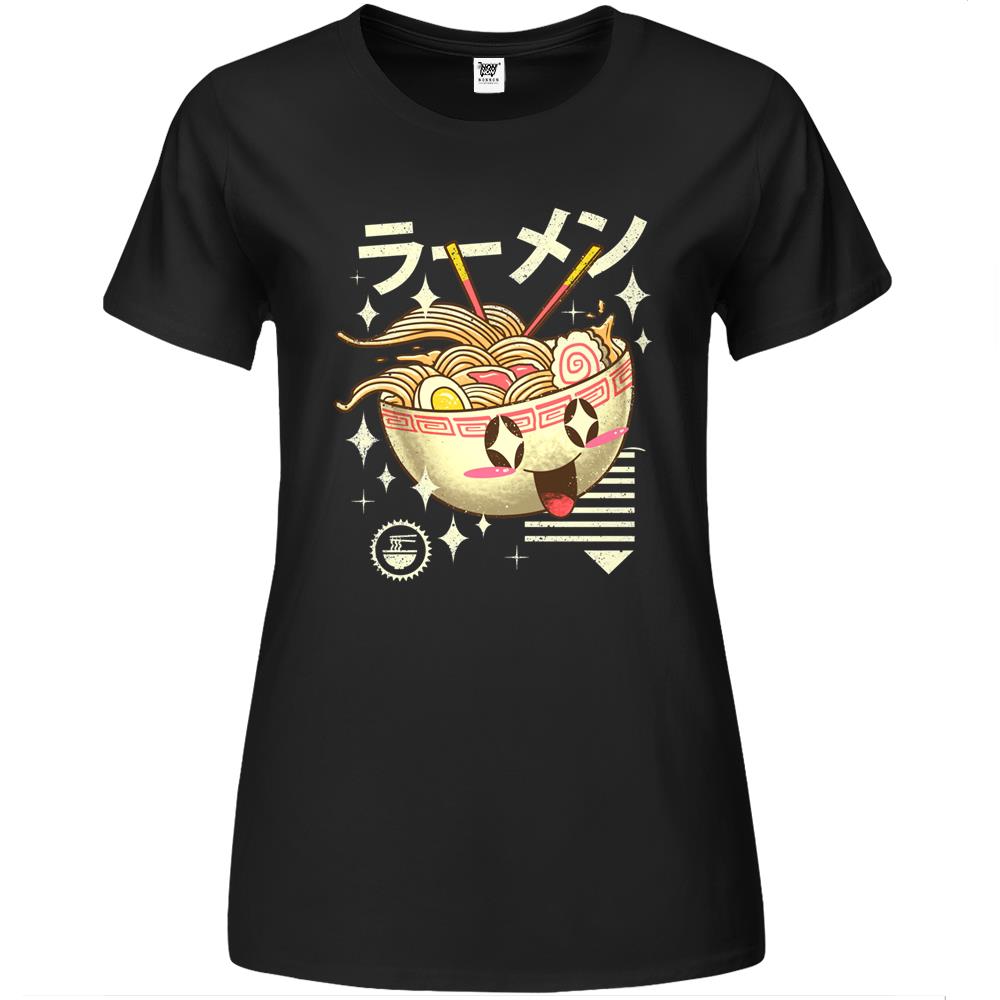 Kawaii Ramen Premium Womens T Shirts