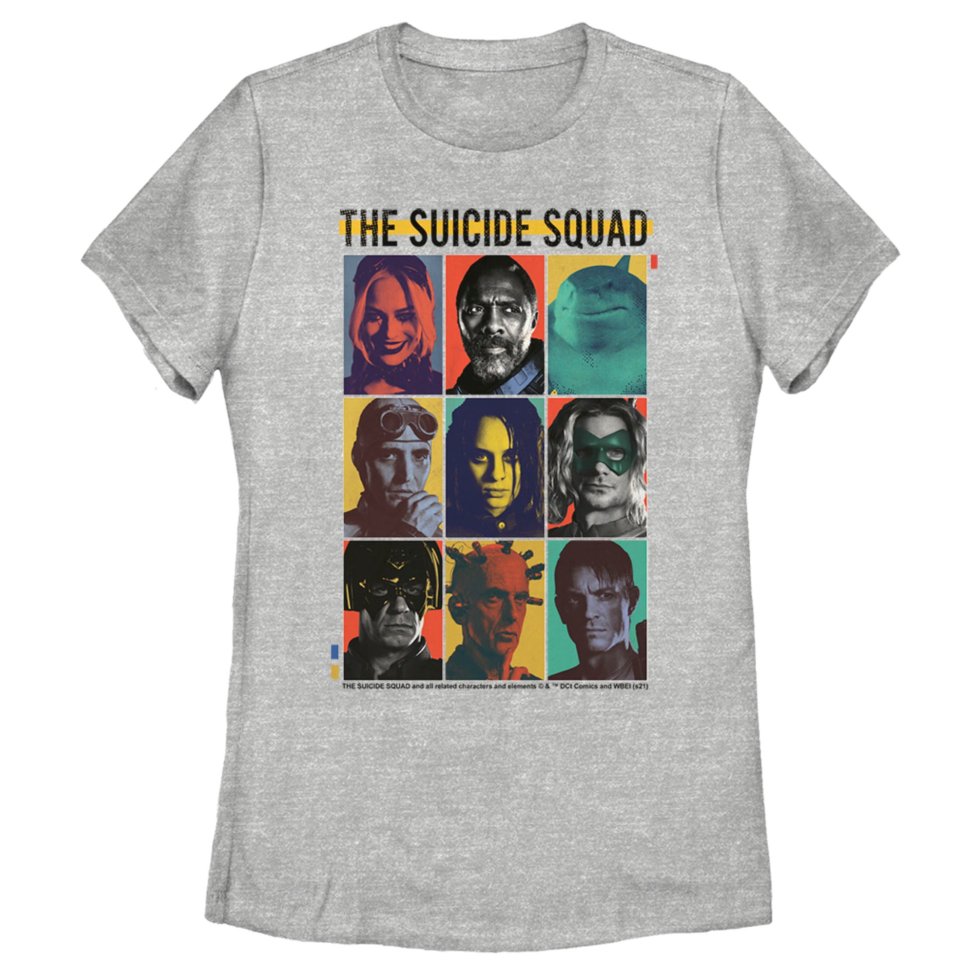 The Suicide Squad Women’S Character Portraits  T-Shirt