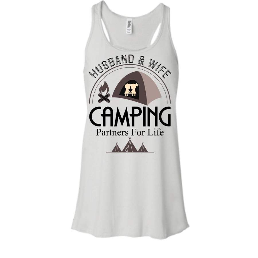 Husband & Wife T Shirt, Coolest Camping Couple T Shirt, Awesome t-shirts