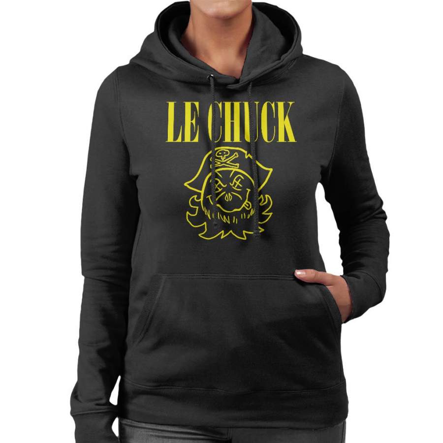 LeChuck Monkey Island Nirvana Mashup Women’s Hooded Sweatshirt