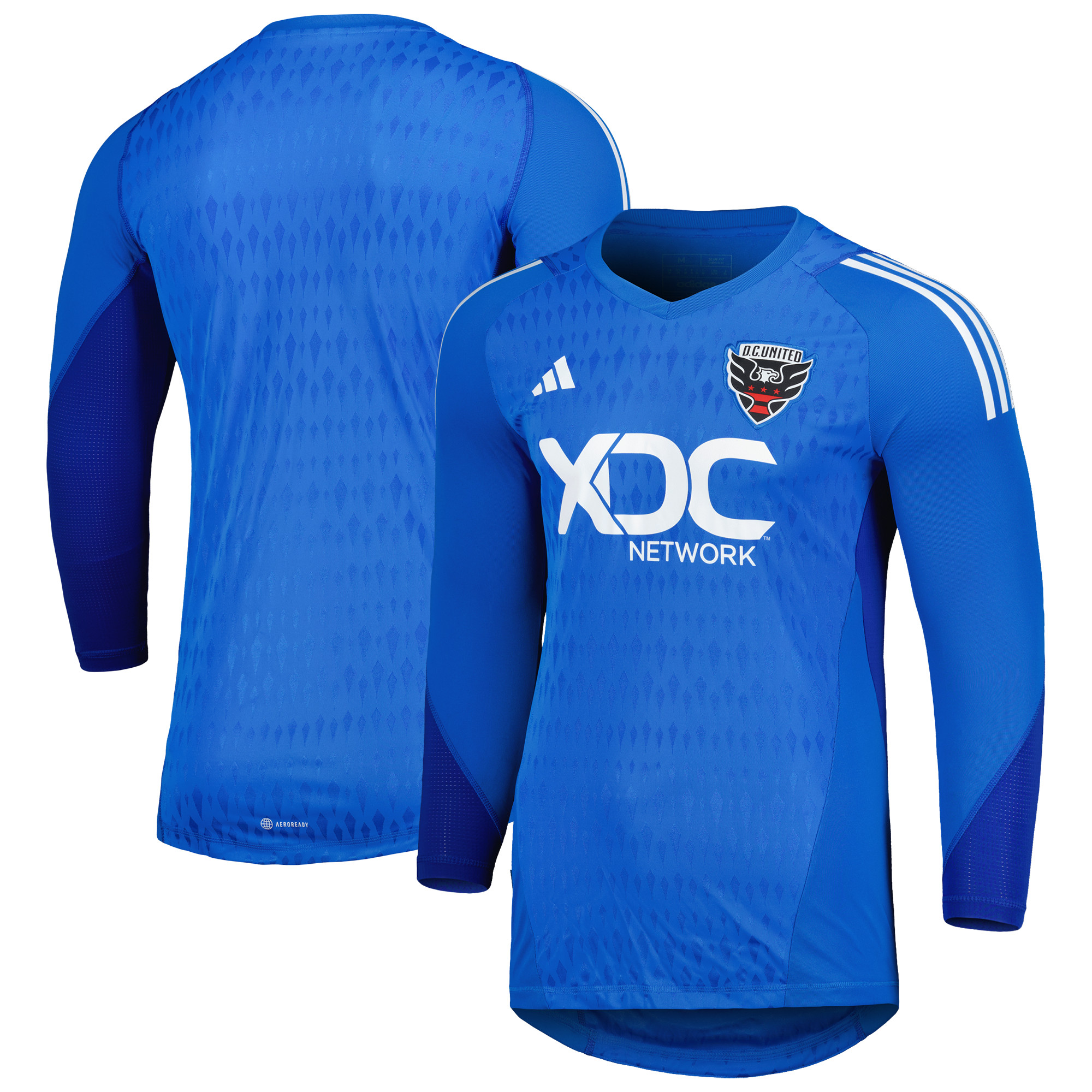 D.C. United 2023 Goalkeeper Long Sleeve Replica Jersey – Blue