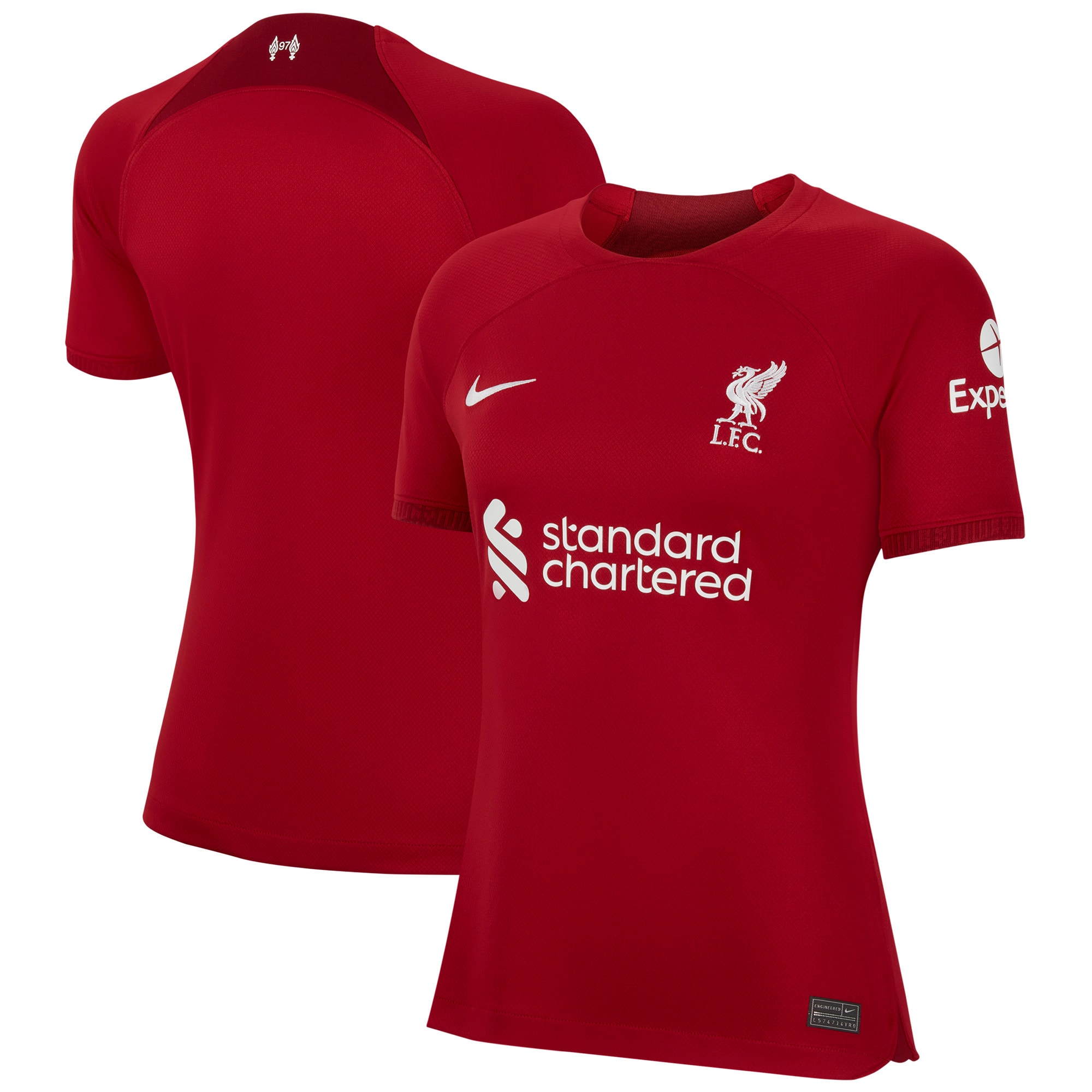 Liverpool Women's 2022/23 Home Replica Blank Jersey – Red